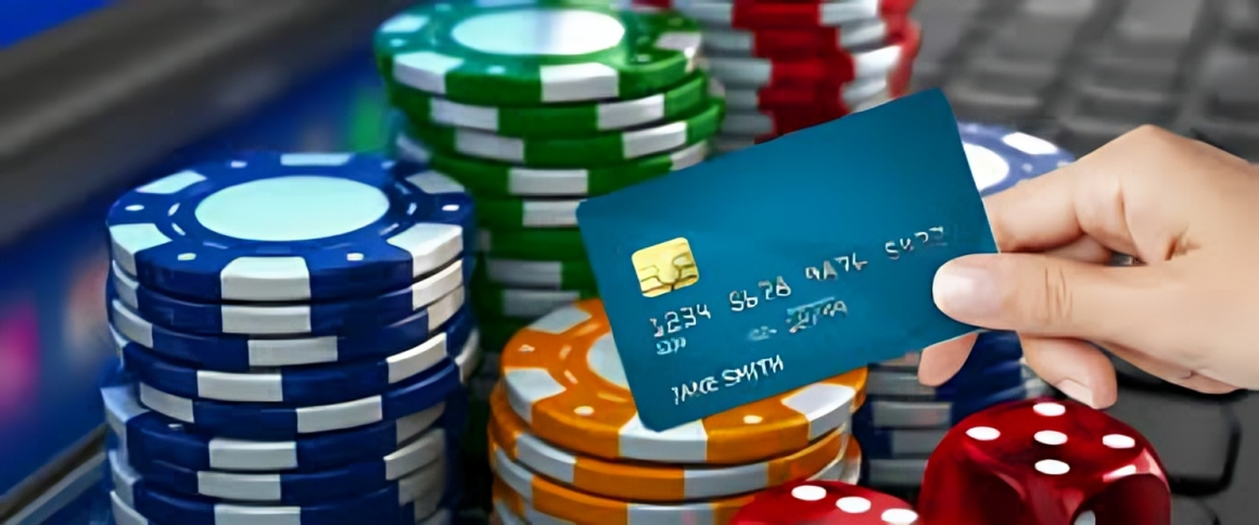 Online casino deposit screen or cashier interface on a laptop or phone